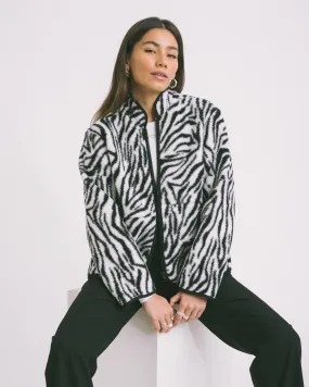 Joe Teddy Jacket Zebra
