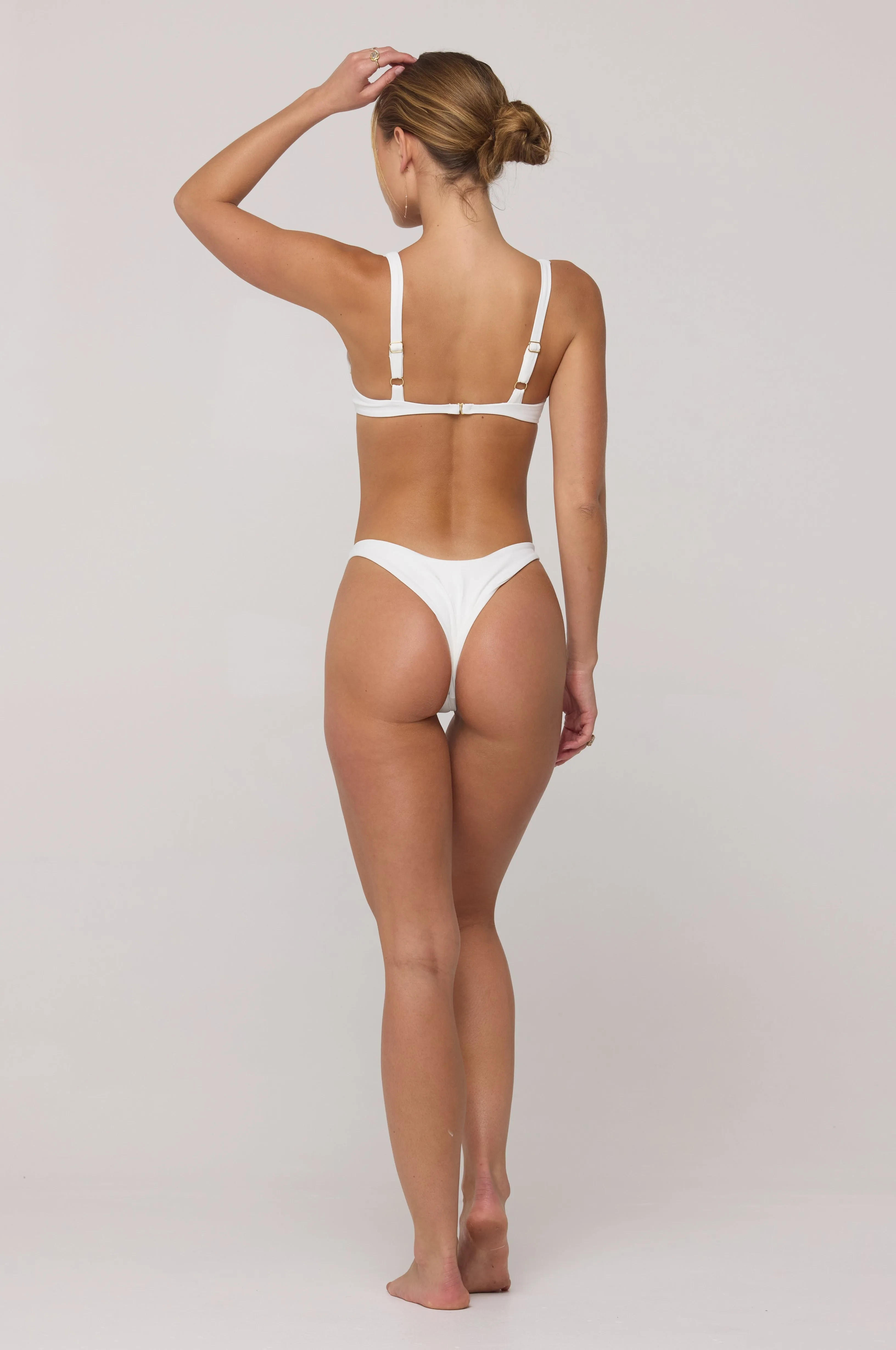 Joey Bikini Bottom in White