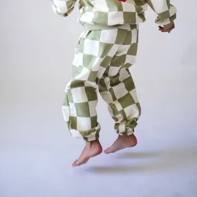 JOGGER | GREEN CHECKER | KIDS