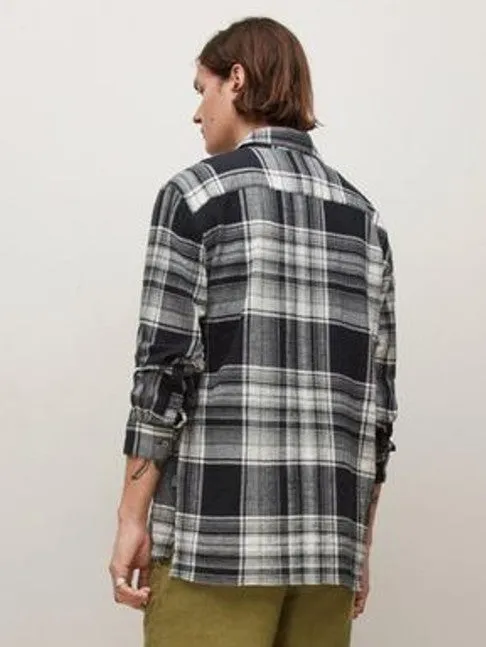 John Varvatos Cole Regular Fit LS Shirt - Black