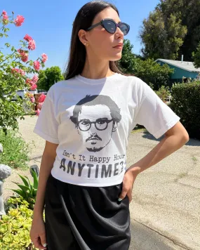 Johnny Depp Graphic Quote T-shirt