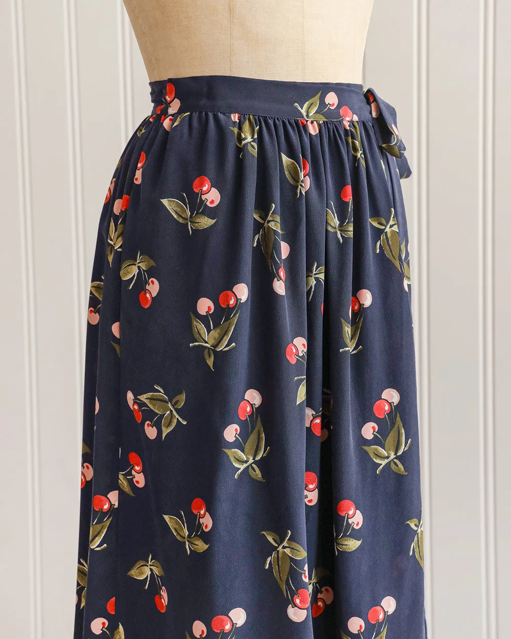 Joie Cherry Print Skirt