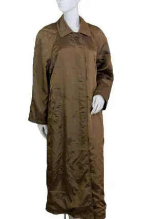 Jones New York Long Trench Coat Gold SKU 000126
