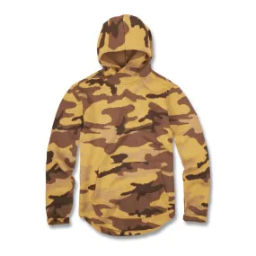 Jordan Craig Intarsia Camo Men's Longsleeve Sweater Wheat