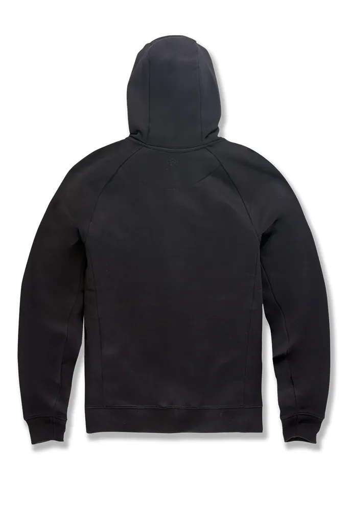 Jordan Craig UPTOWN ZIP UP HOODIE (BLACK)
