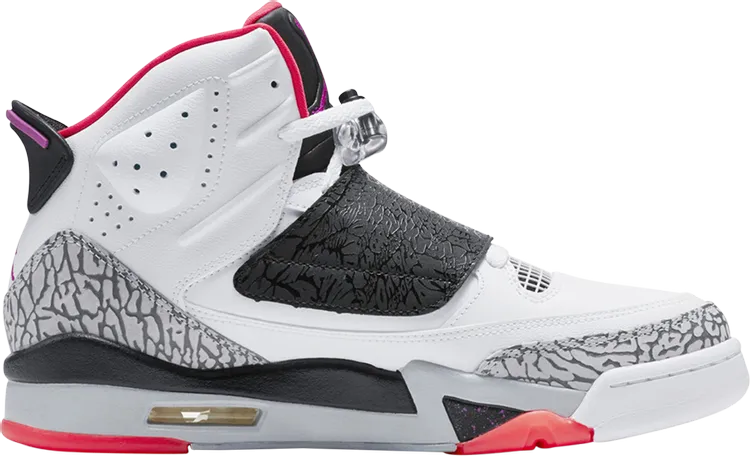 Jordan Son of Mars Hot Lava sneakers, white