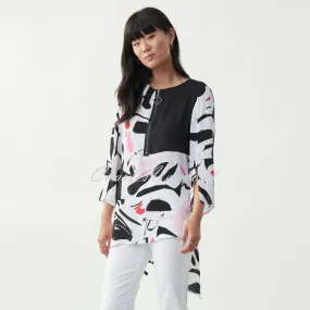 Joseph Ribkoff Abstract Print Tunic – Style 221251