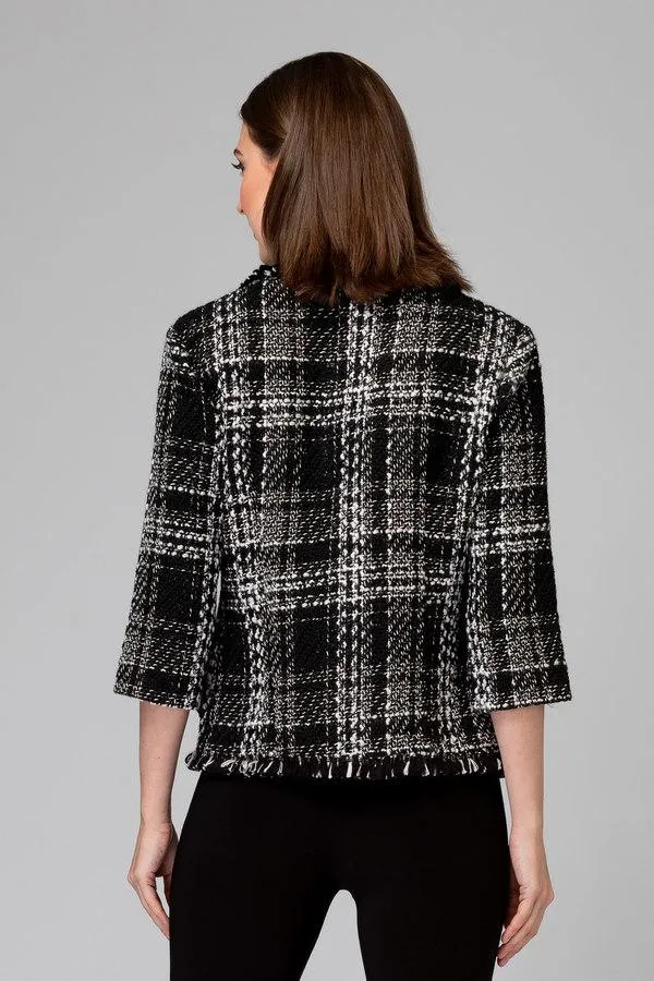 Joseph Ribkoff Plaid Jacket