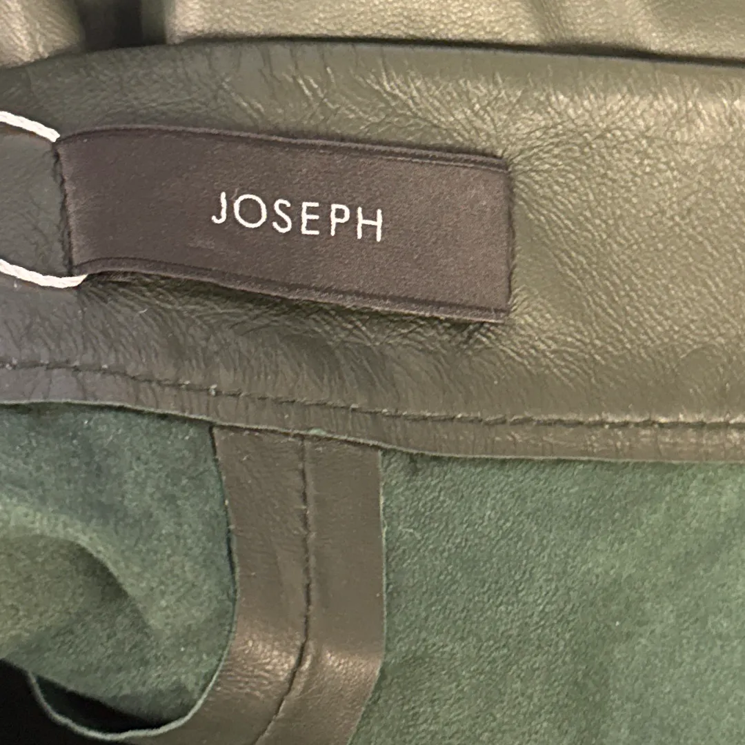 Joseph Women's green leather culottes