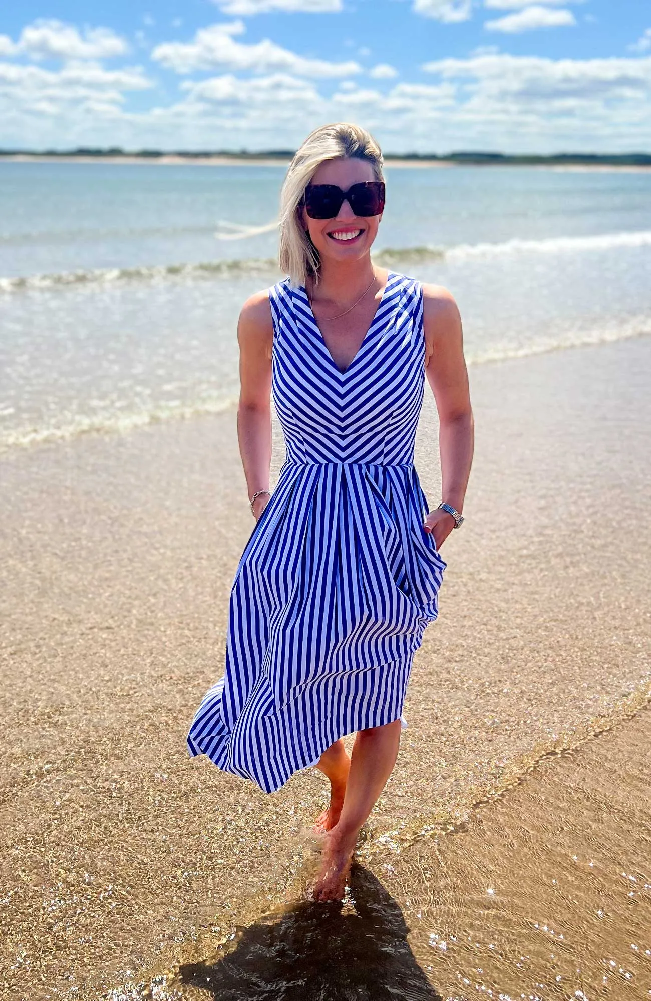 Josie Nautical Stripe Dress