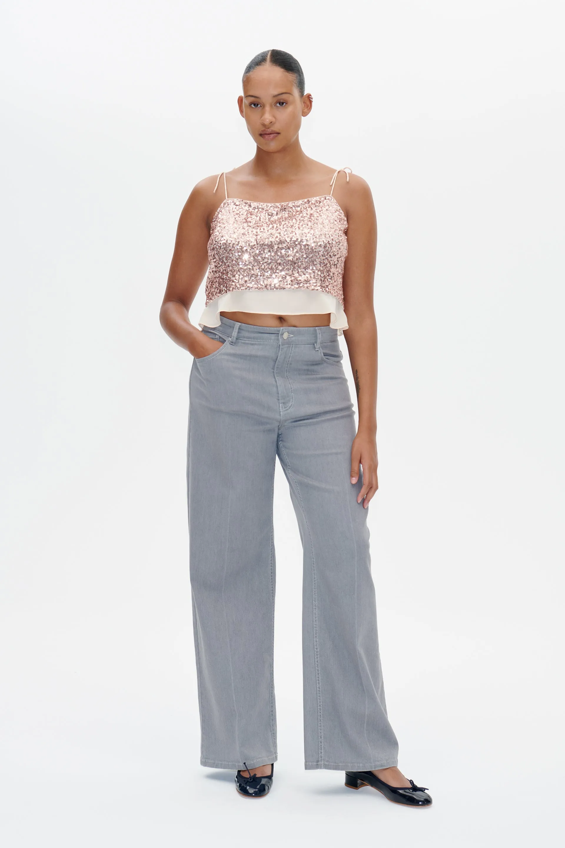 JOVANA | Cafe Creme Sequins