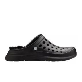 Joybees Cozy Lined Clog (Unisex) - Black/Black