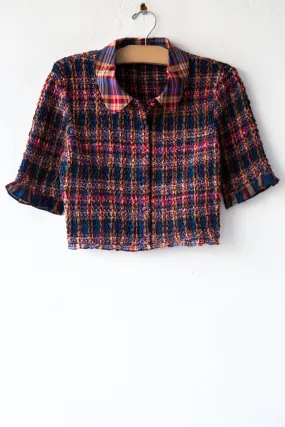 Jules Plaid Top