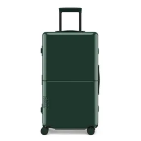 July Checked Trunk Polycarbonate Frame 28" Luggage