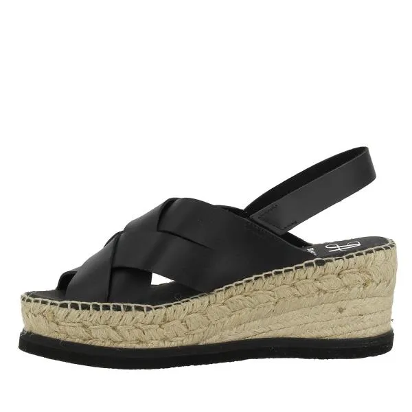 Juncal Aguirre 2539 Black Espadrille