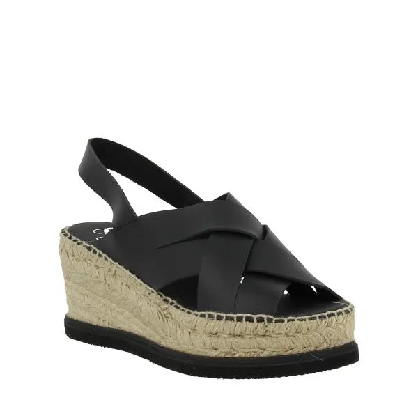 Juncal Aguirre 2539 Black Espadrille