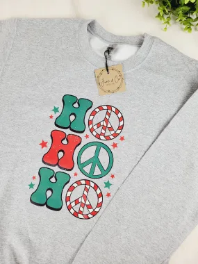 June & Co Designs, Ho Ho Ho Holiday Crewneck Sweaters