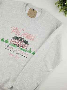 June & Co Designs, McCallister Security Holiday Crewneck Sweaters