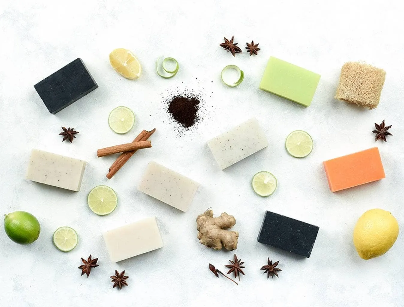 Jungle Culture- Vegan Body Soap - Sustainable Coffee Scrub Natural Exfoliant Bar Soaps