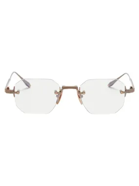 Juno One Antiqued Gold 308B eyeglasses