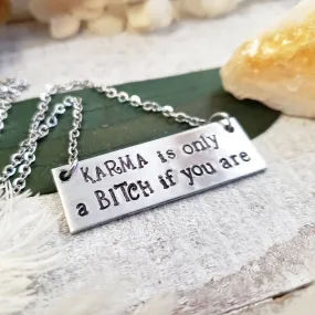 Just Karma necklace
