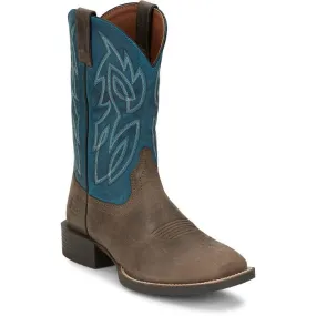 Justin Canter shadow grey water buffalo Justin men’s boots