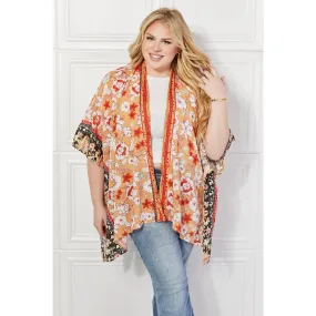 Justin Taylor Peachy Keen Cover-Up  Kimono