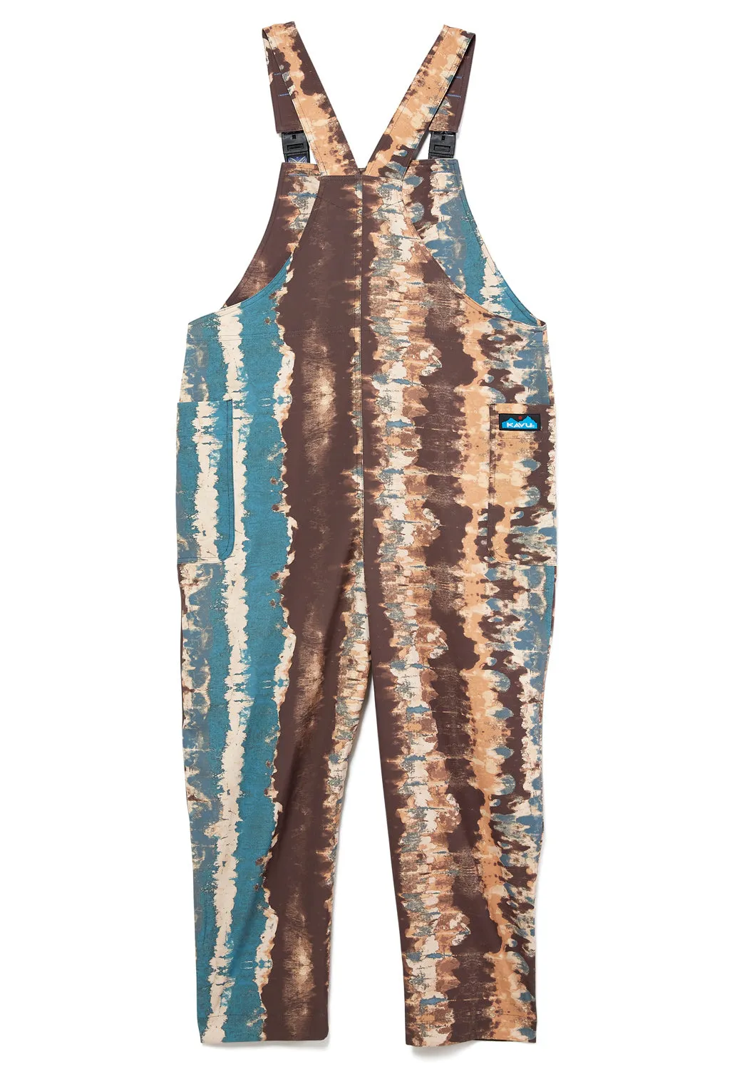 KAVU Women's San Blas Jumpsuit - Rocky Mtn Tie Dye