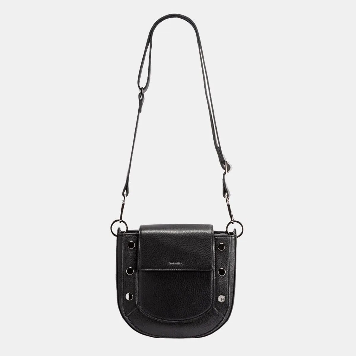 KAYCE SADDLE MED - Black/Gunmetal