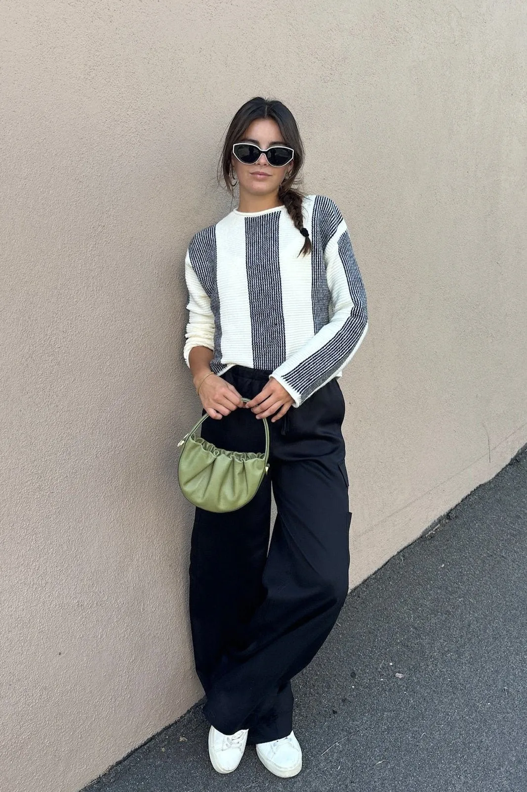 KEEN THE LABEL Elise Striped Sweater