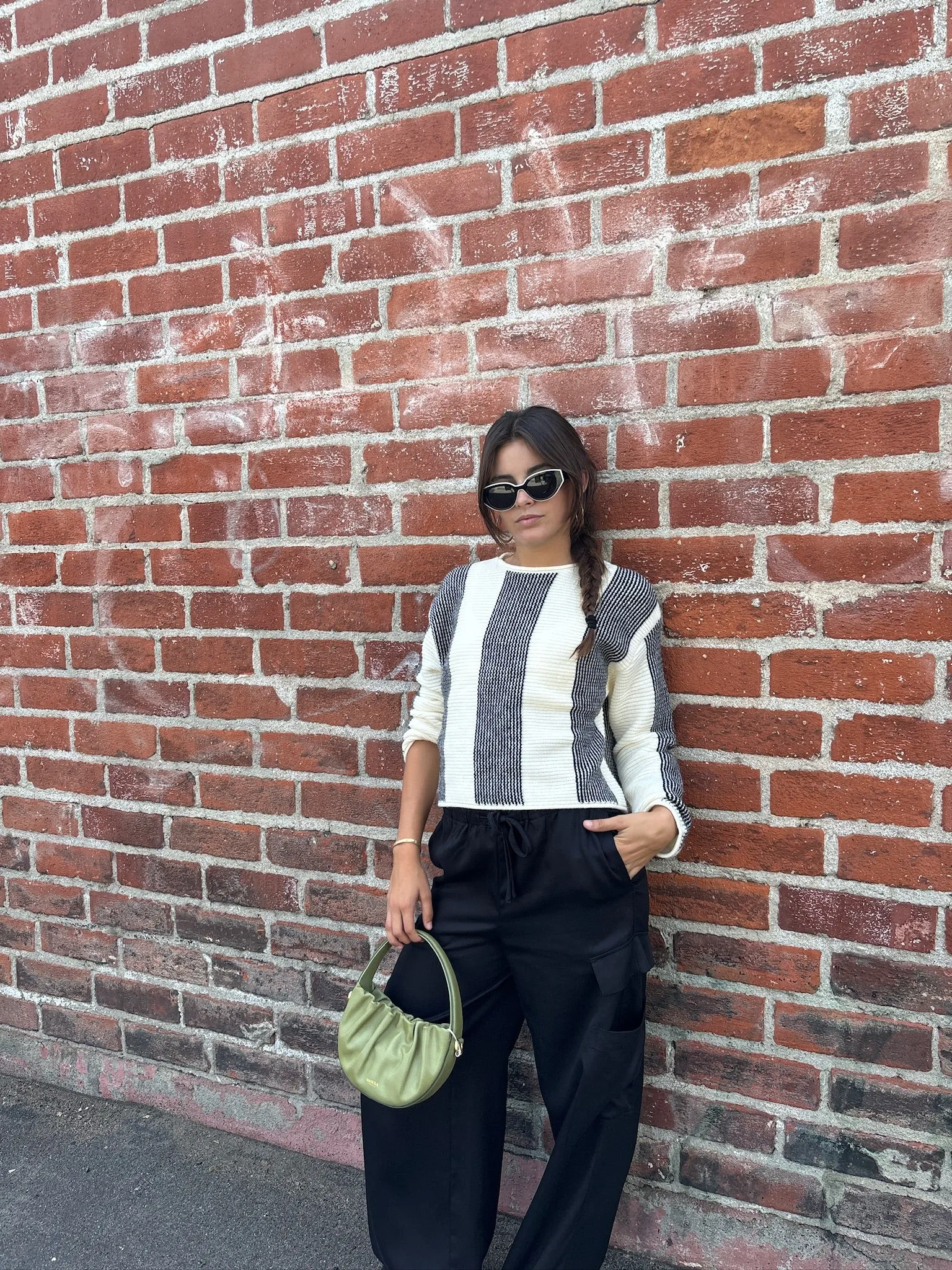 KEEN THE LABEL Elise Striped Sweater