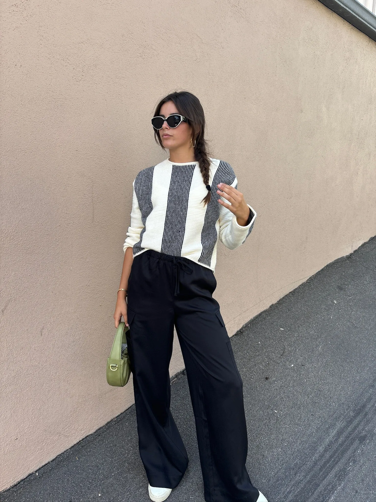 KEEN THE LABEL Elise Striped Sweater