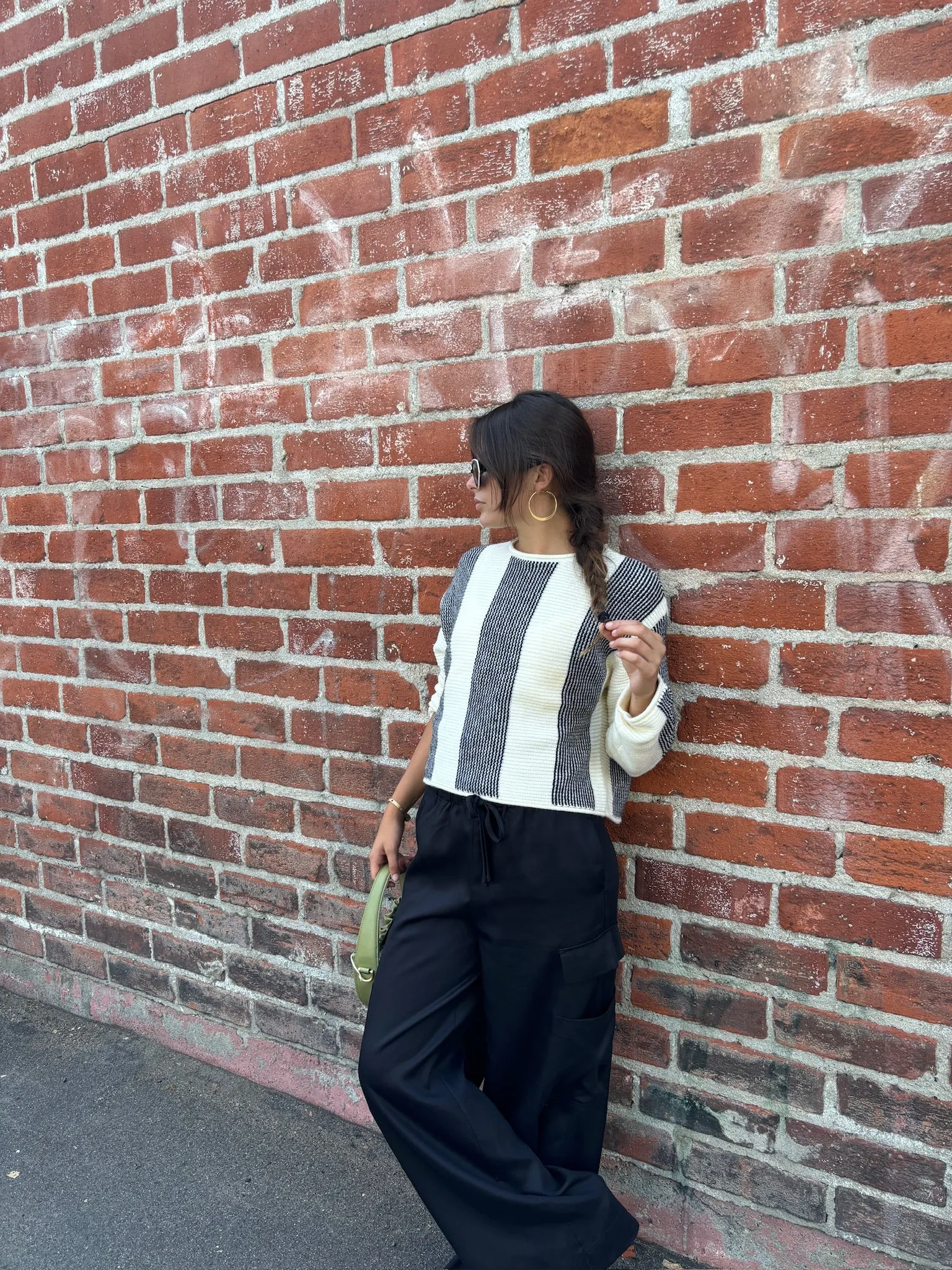KEEN THE LABEL Elise Striped Sweater