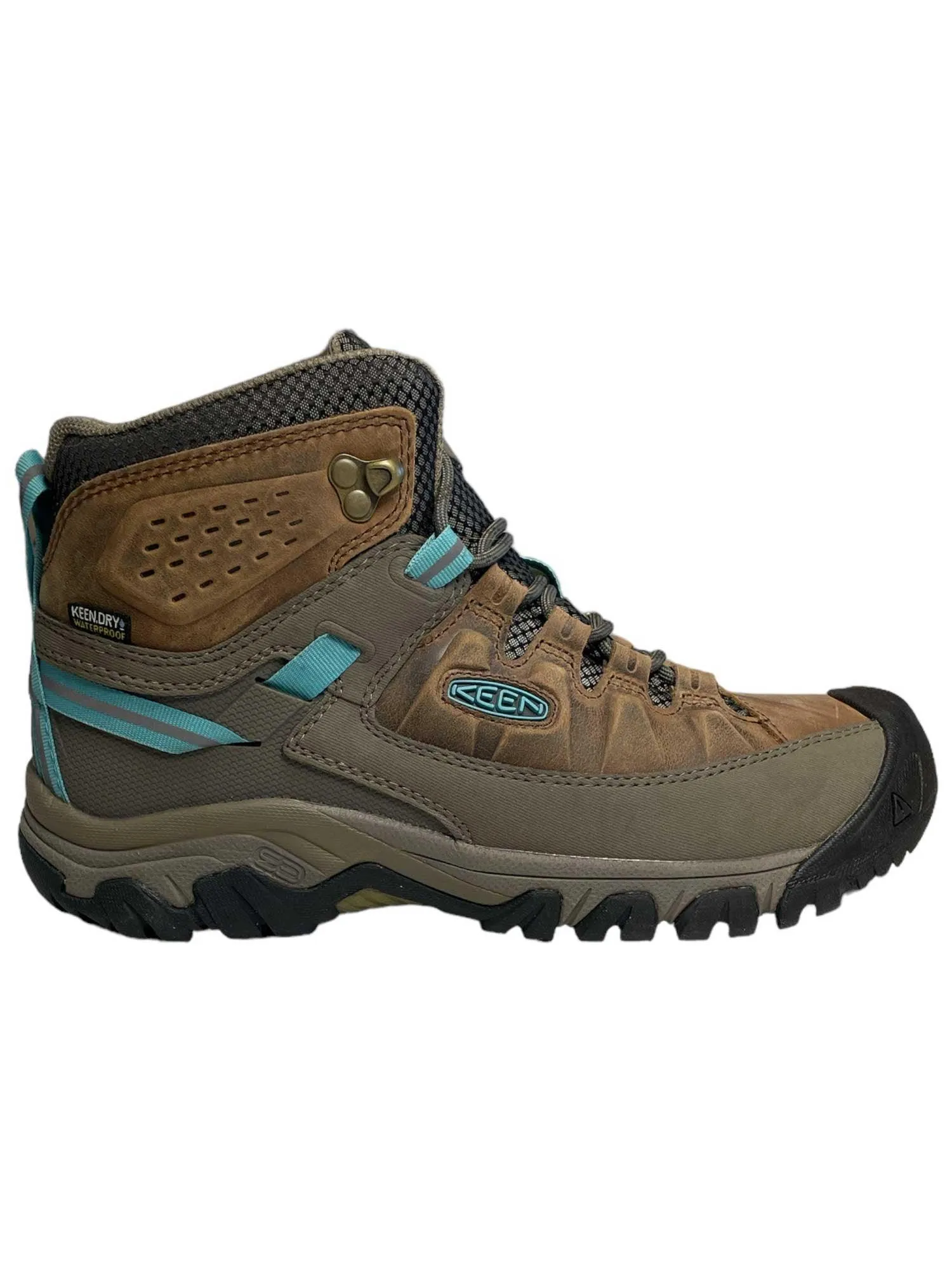 KEEN Womens Targhee III Rugged Mid Height Waterproof Hiking Boots