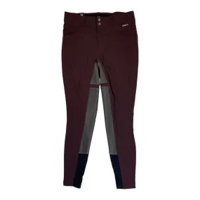 Kerrits Crossover II Full Seat Breeches in Fig - Women's Large