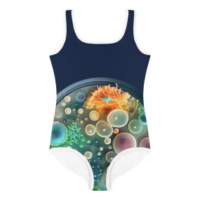 Kids Swimsuit Green World
