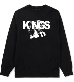 KINGS Fck You Middle Finger Crewneck Sweatshirt