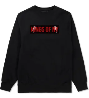 Kings of NY Red Girl Logo Crewneck Sweatshirt