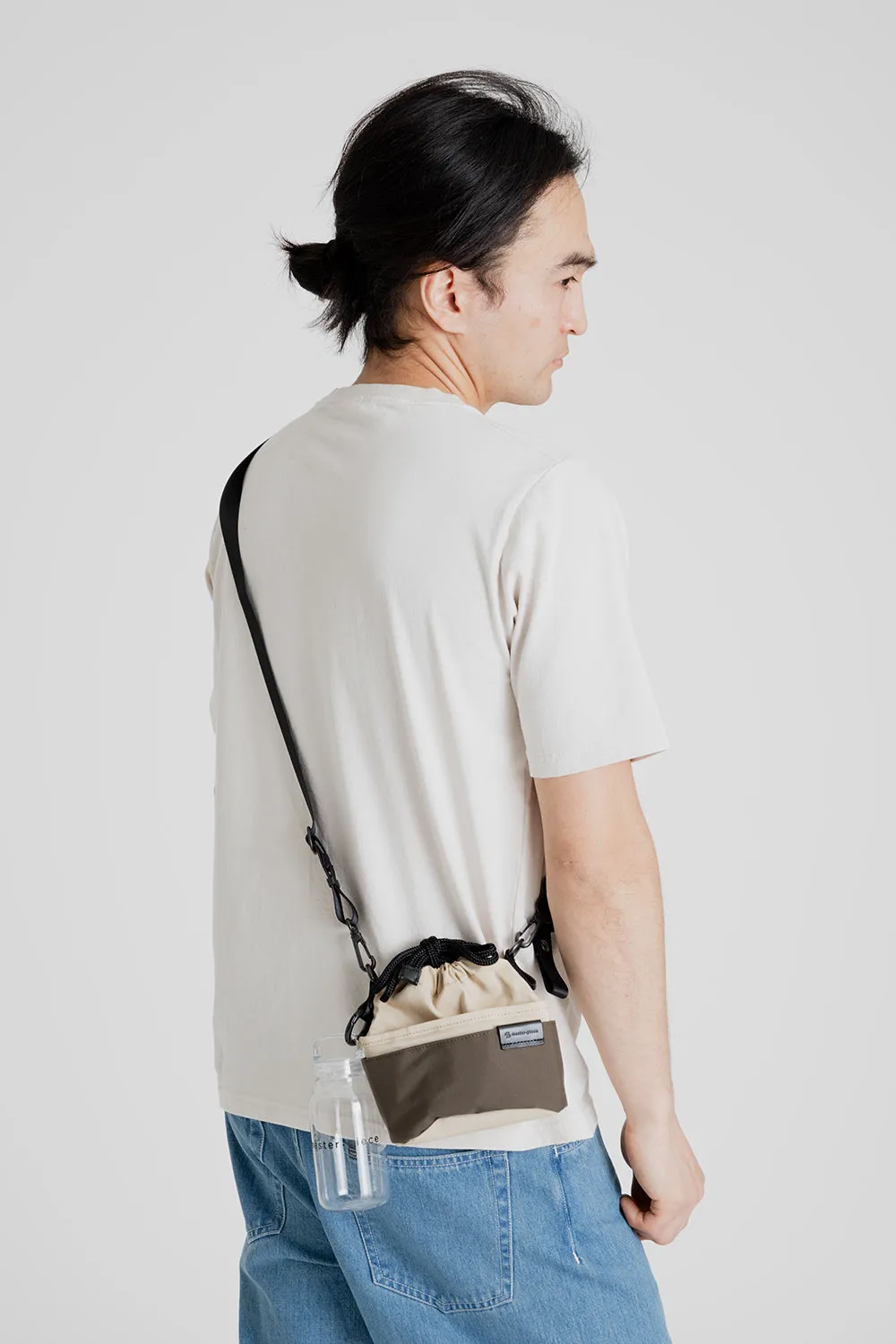 Kinto x Master-Piece Sa-Hou Small Shoulder Bag - Beige