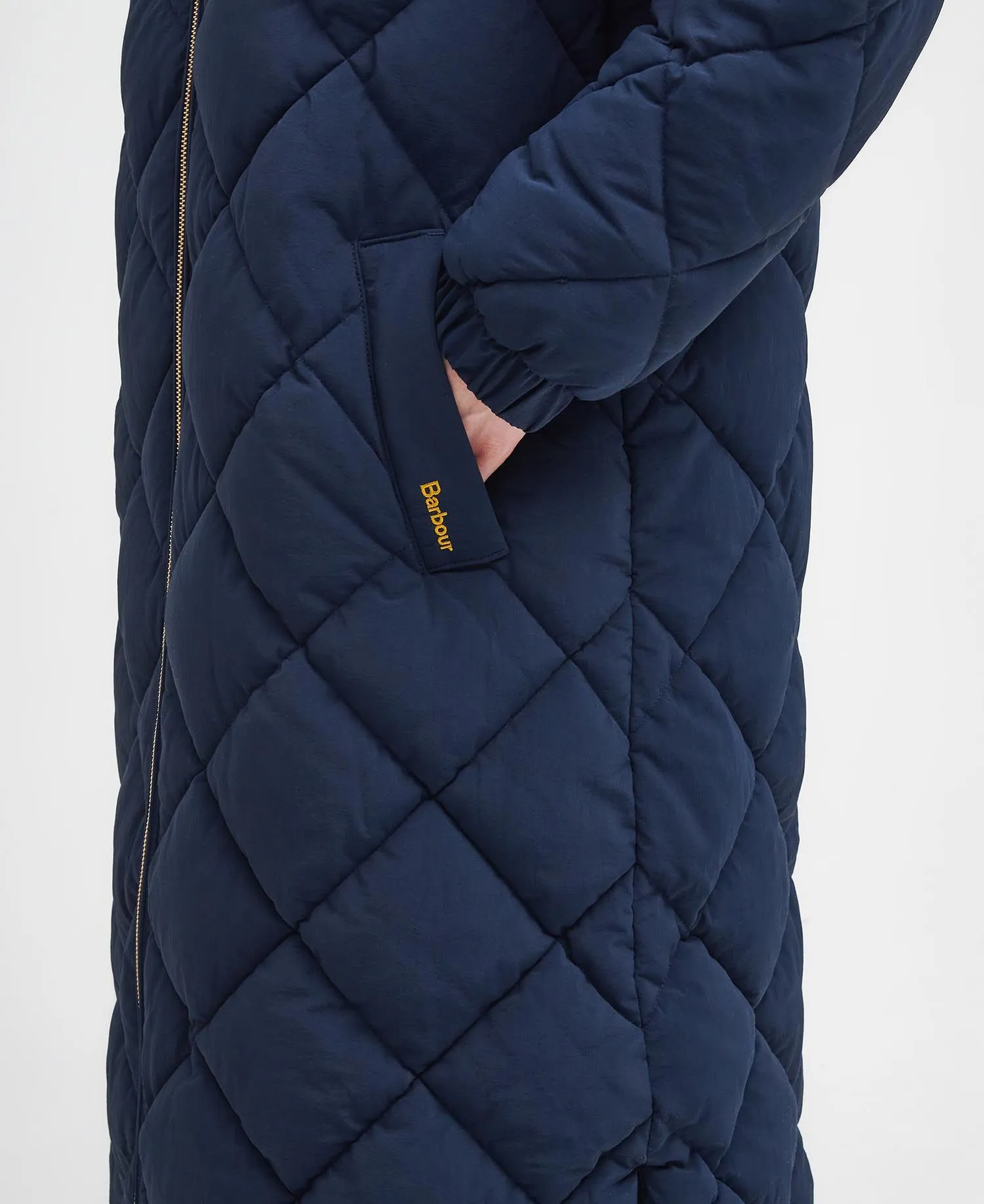 Kirkton Longline Puffer Jacket Navy/Classic