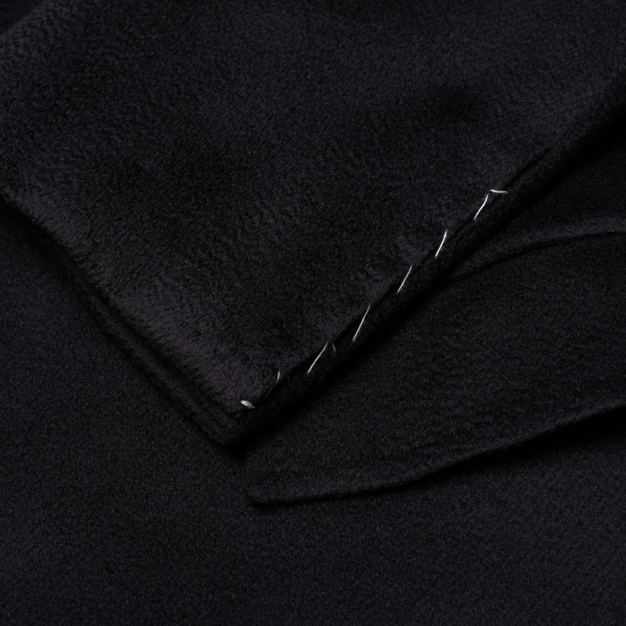 KITON Napoli Handmade Midnight Blue Cashmere Vicuna Peru Coat EU 58 NEW US 48
