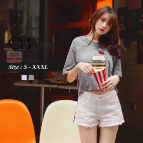 KITTY COTTON CROP TOPS