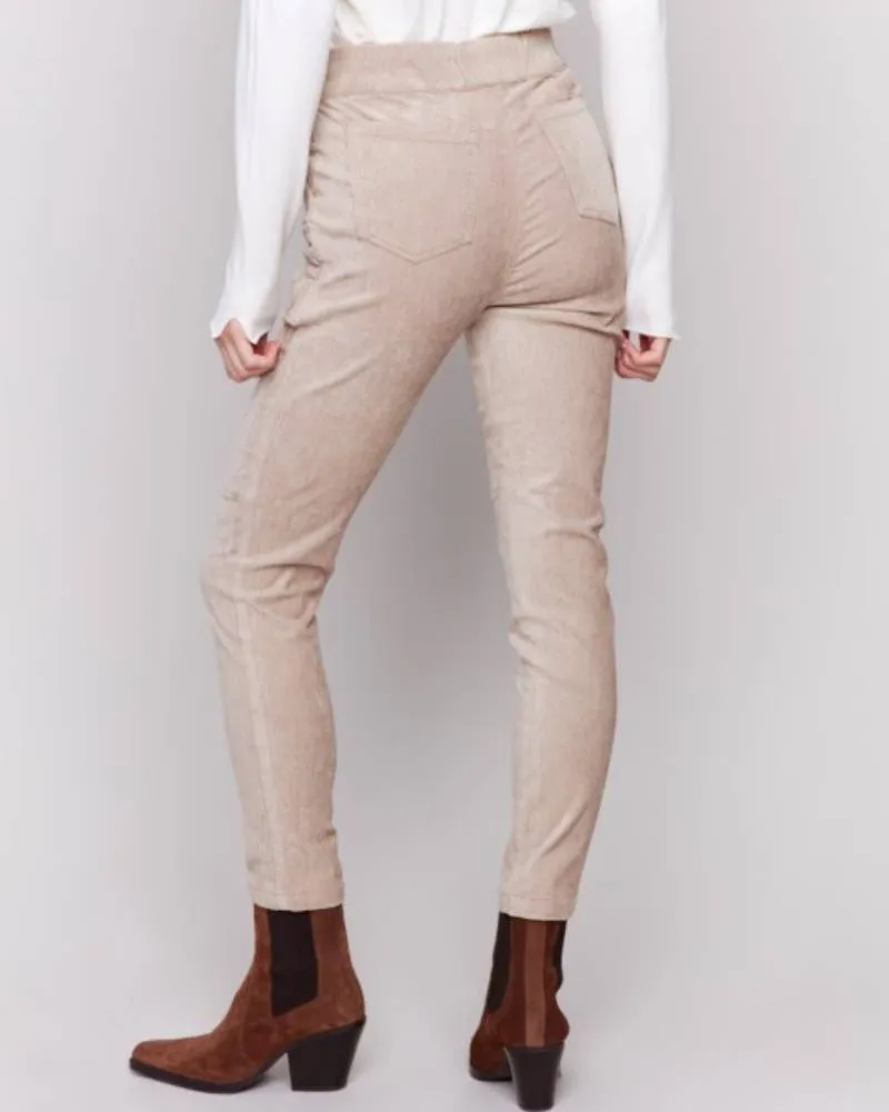 Knit Corduroy Joggers