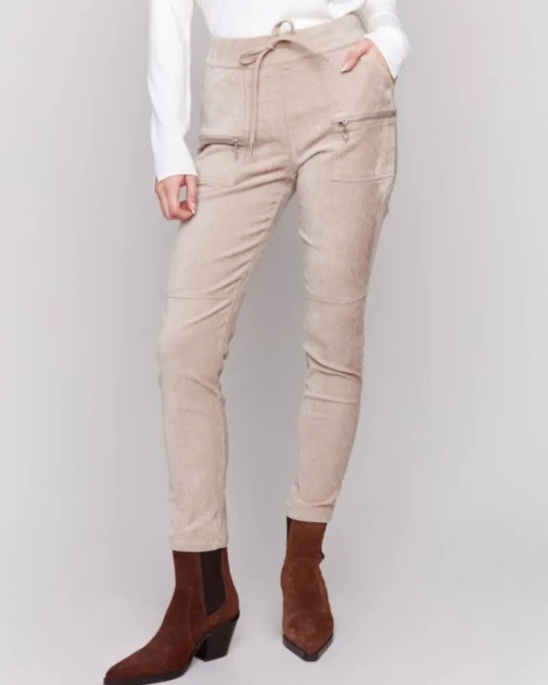 Knit Corduroy Joggers