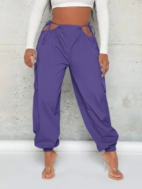 Knot Flap Regular Fit Pocket Cargo Pant