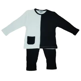 Kokao - Black & White Pajama