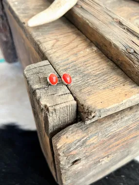 Komatiite Navajo Handcrafted Sterling Earring