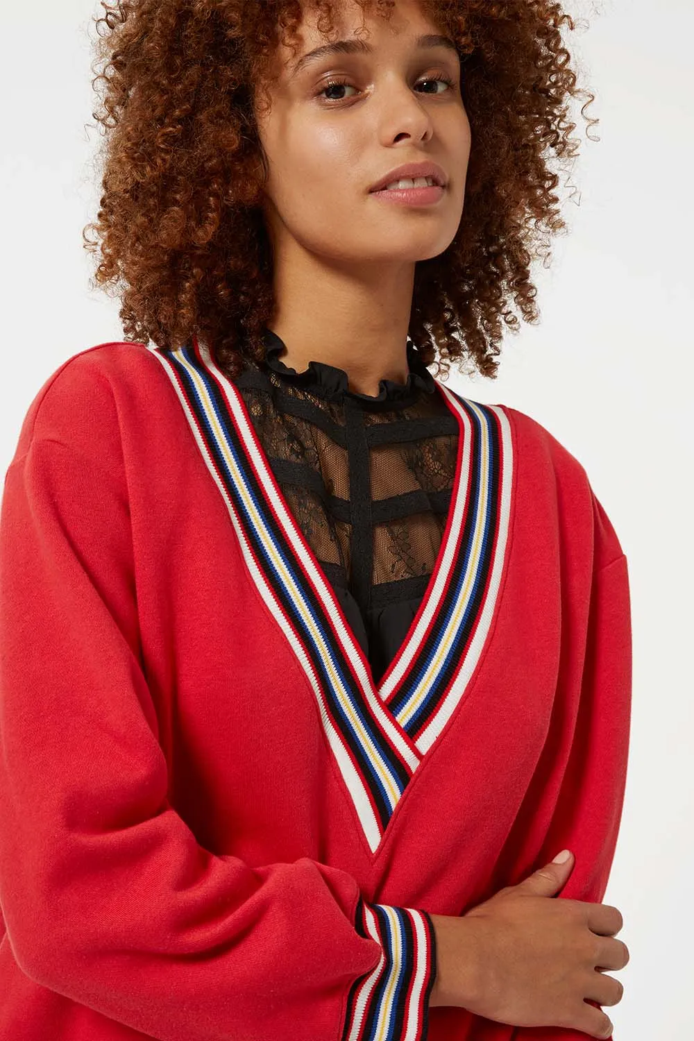 Kristine Sweatshirt With Stripes