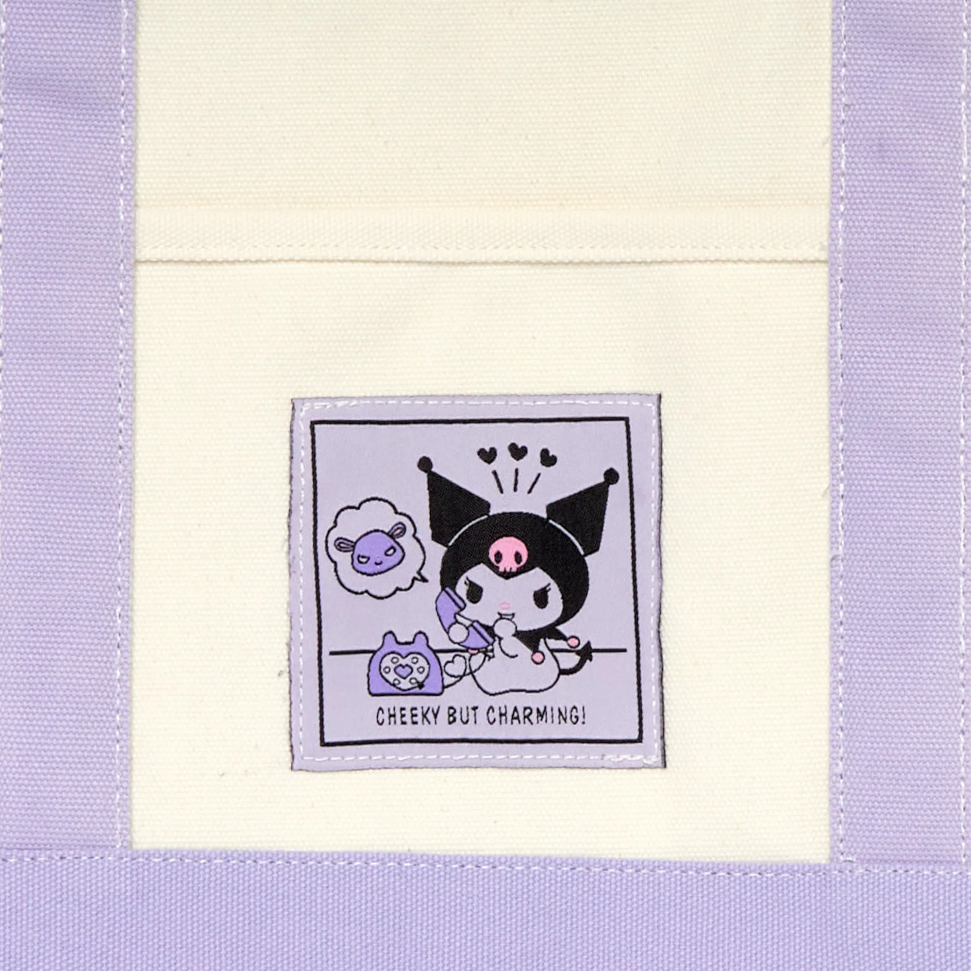 Kuromi Canvas Tote (Medium)