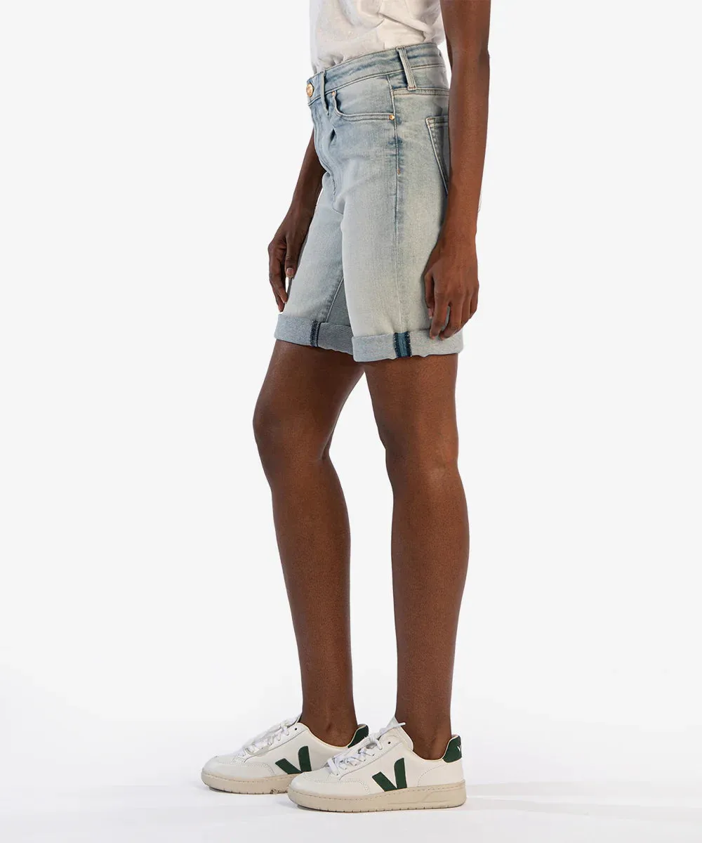 Kut from the Kloth Catherine Mid Rise Boyfriend Shorts